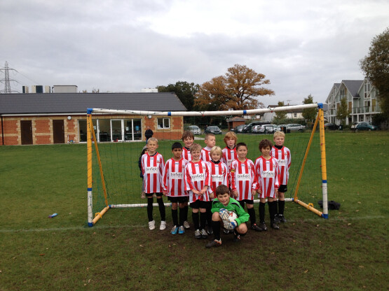 Photo of the support for local kid's football